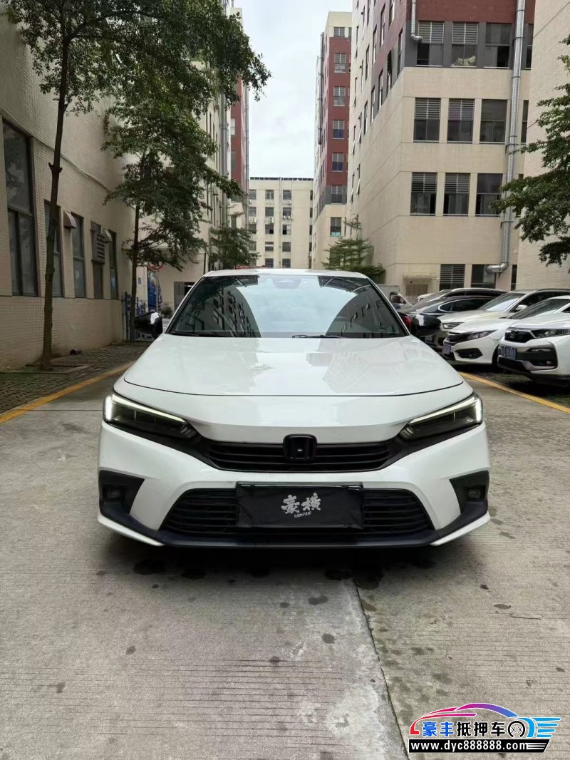 22年本田思域轿车抵押车出售