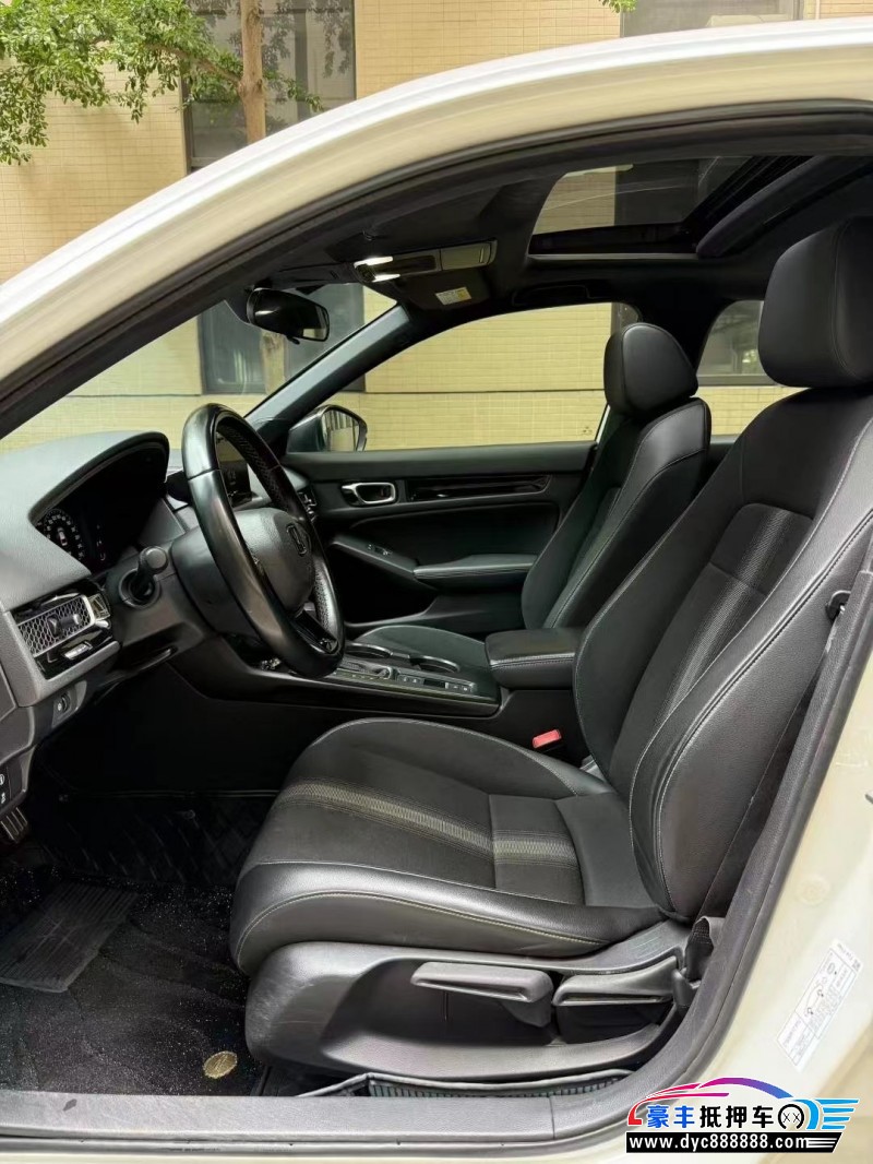 22年本田思域轿车抵押车出售