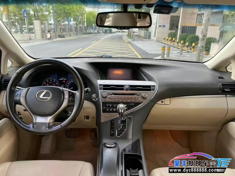 12年雷克萨斯RX轿车抵押车出售