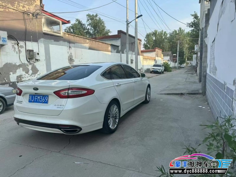 14年福特蒙迪欧轿车抵押车出售