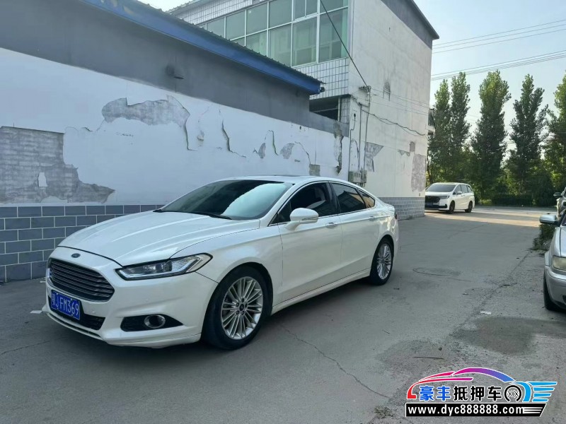 14年福特蒙迪欧轿车抵押车出售