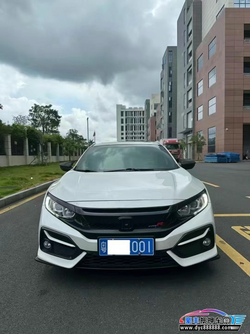 21年本田思域轿车抵押车出售