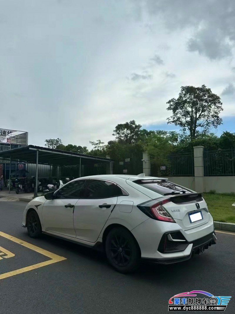 21年本田思域轿车抵押车出售