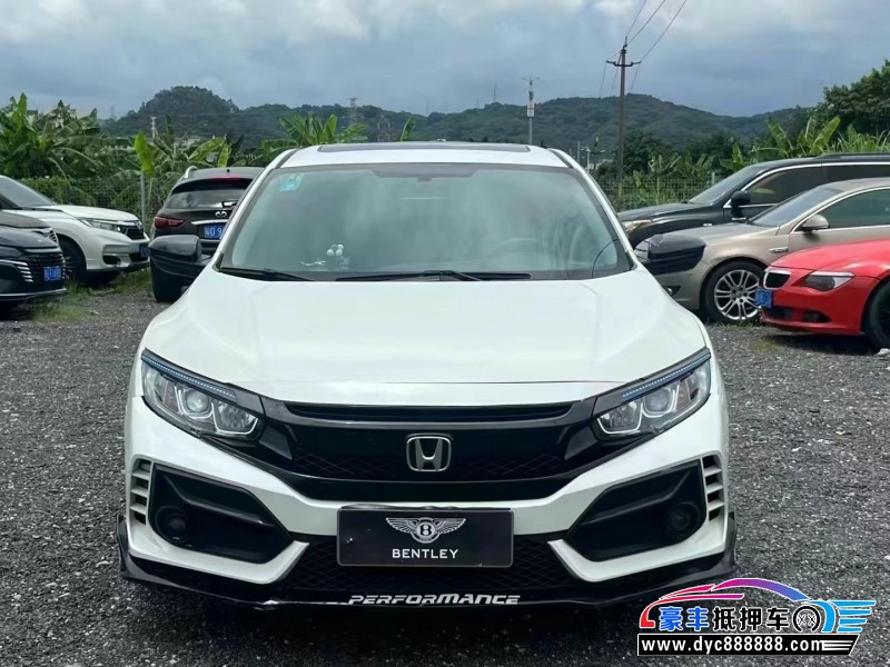 17年本田思域轿车抵押车出售