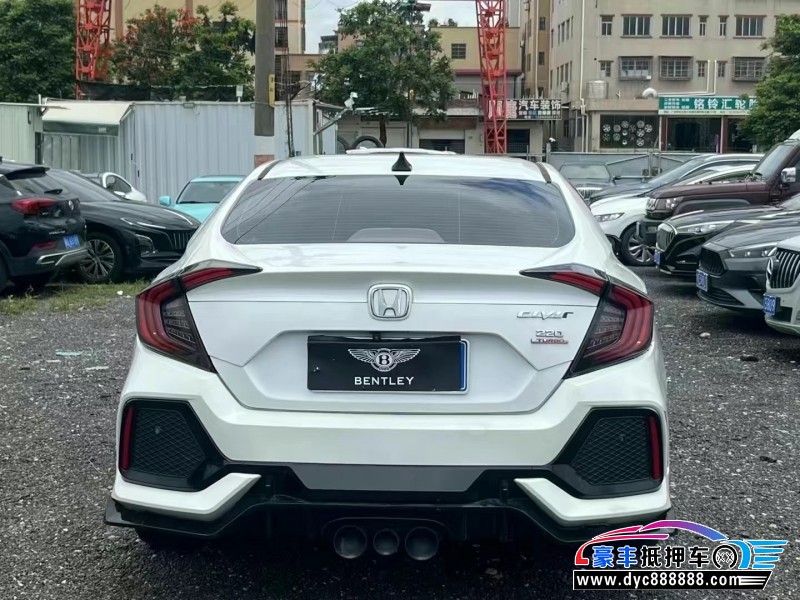 17年本田思域轿车抵押车出售