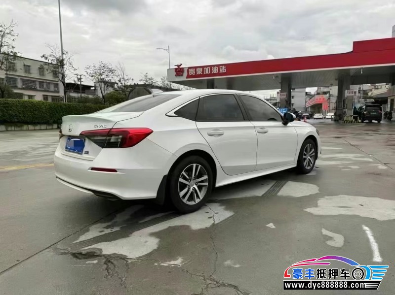 24年本田思域轿车抵押车出售