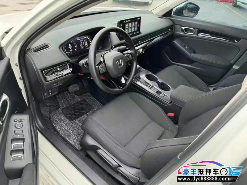 24年本田思域轿车抵押车出售