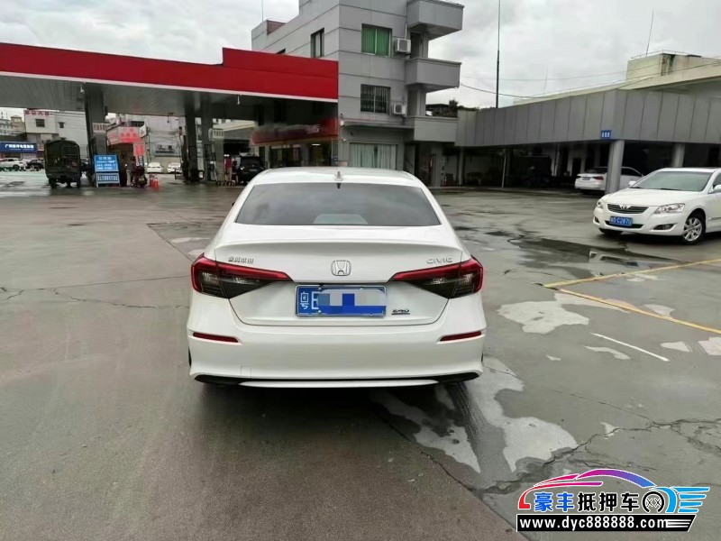 24年本田思域轿车抵押车出售