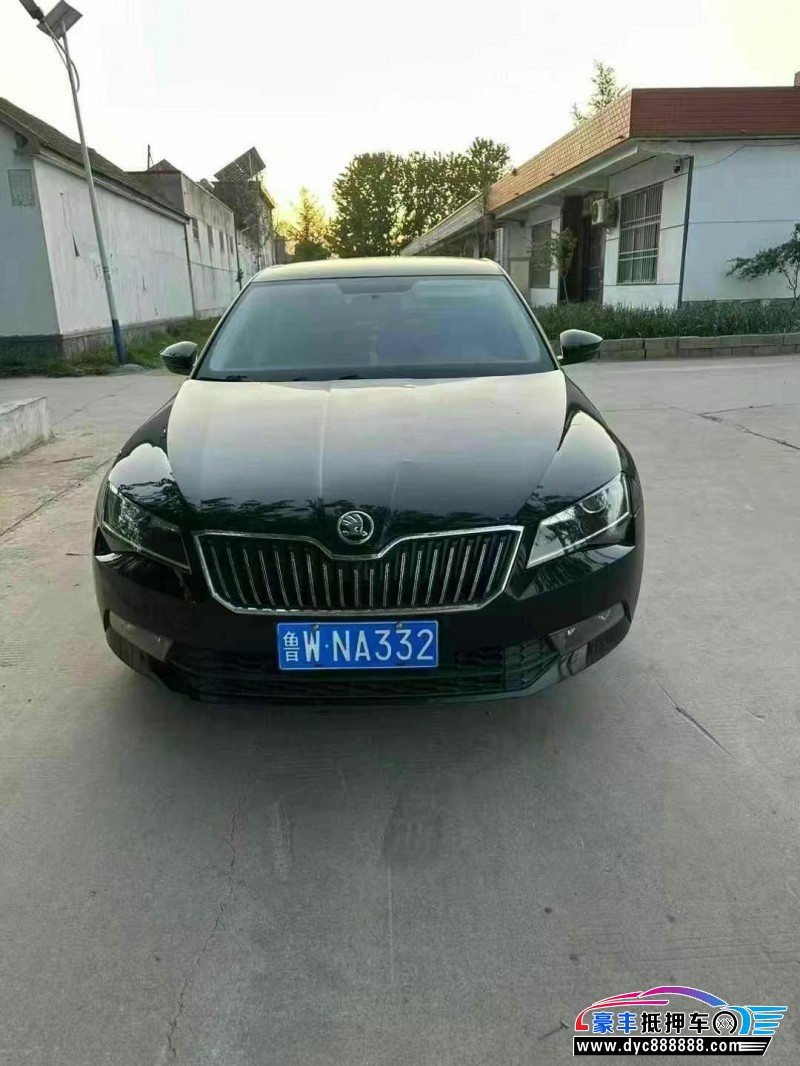 19年斯柯达速派轿车抵押车出售