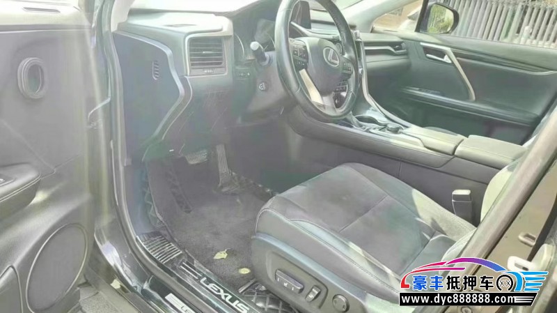 19年雷克萨斯RX轿车抵押车出售