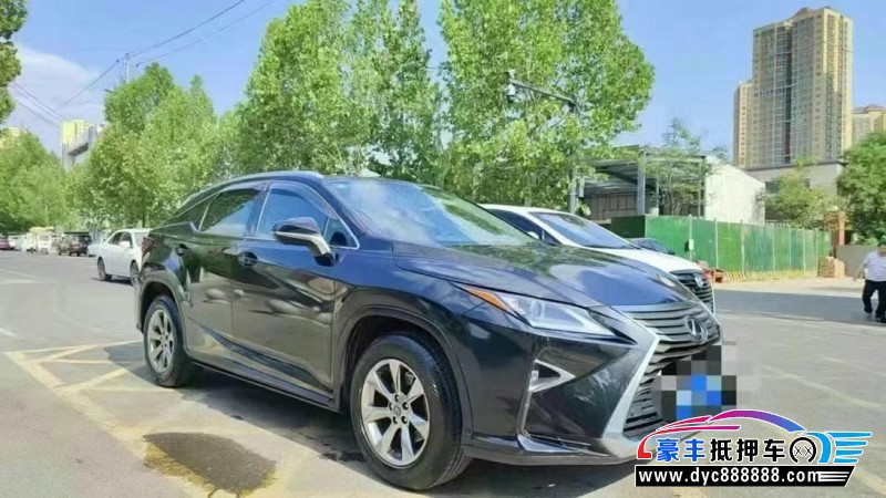 19年雷克萨斯RX轿车抵押车出售