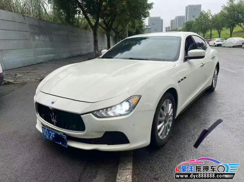 16年玛莎拉蒂Ghibli轿车抵押车出售
