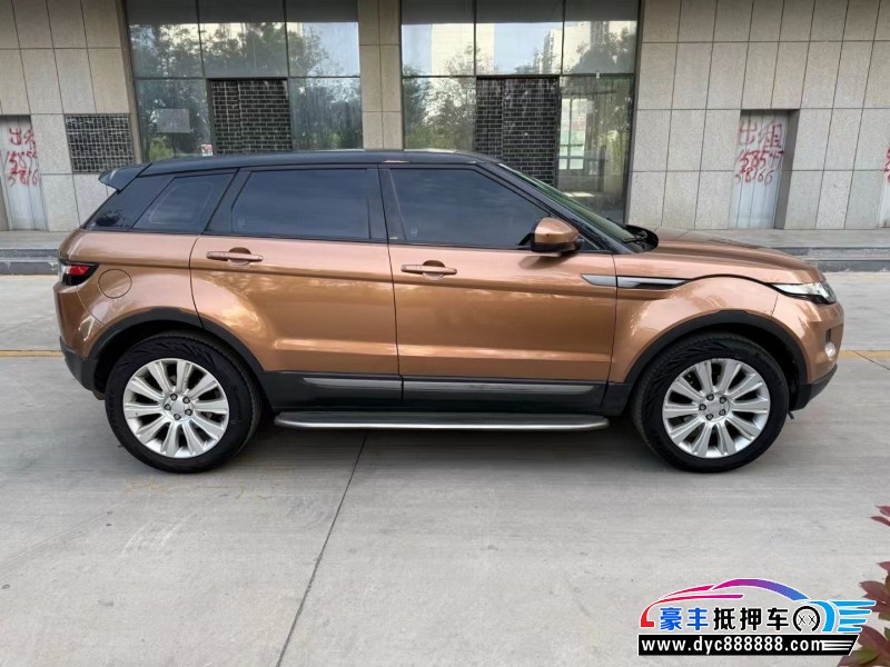 16年路虎揽胜极光SUV抵押车出售