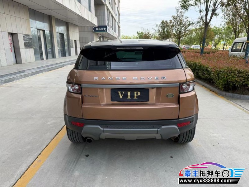 16年路虎揽胜极光SUV抵押车出售