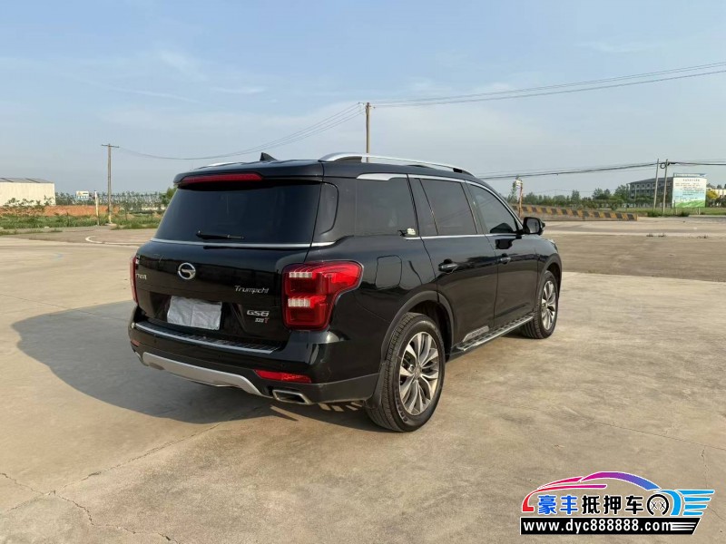 17年传祺GS8轿车抵押车出售