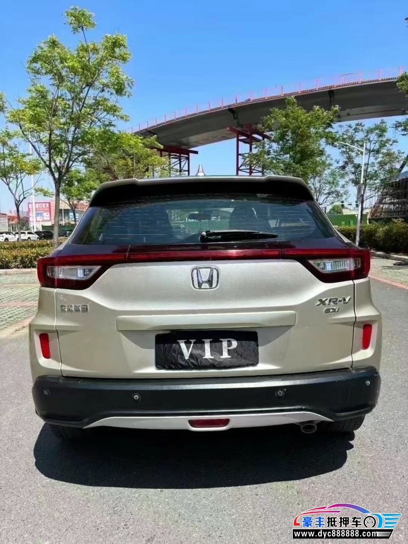 18年本田XRV轿车抵押车出售