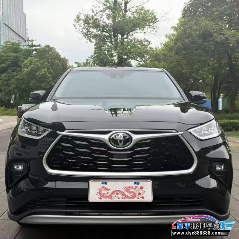 25年丰田汉兰达轿车抵押车出售