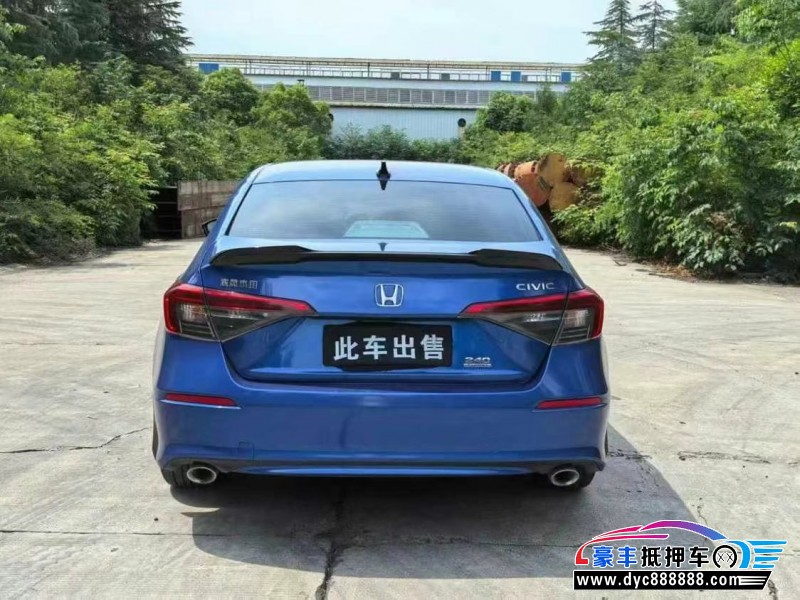 22年本田思域轿车抵押车出售