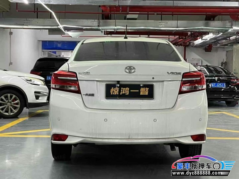 19年丰田威驰轿车抵押车出售