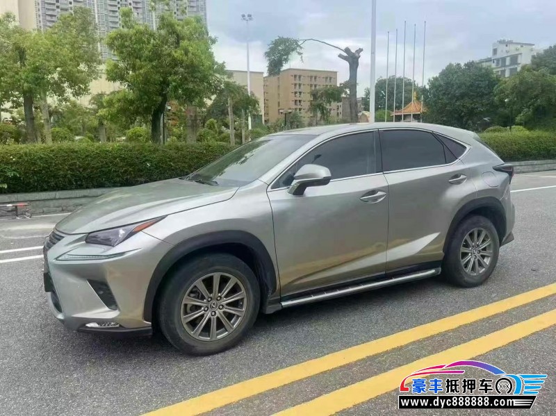 18年雷克萨斯NX轿车抵押车出售