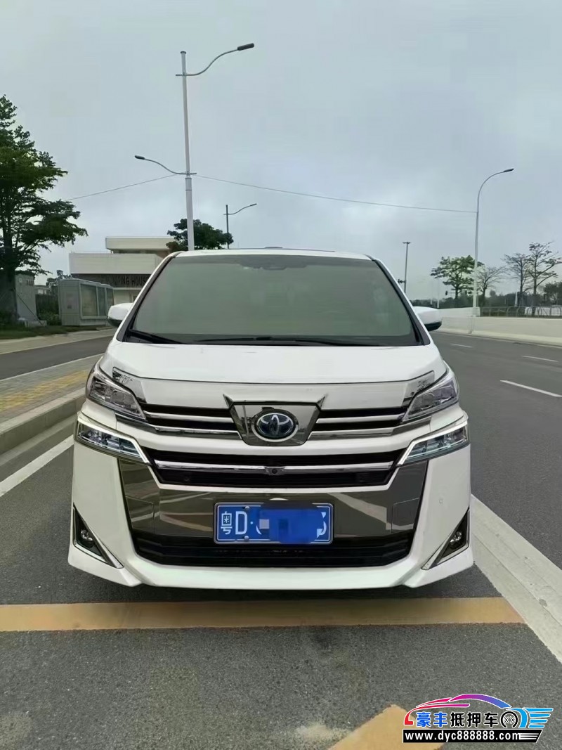 20年丰田威尔法轿车抵押车出售