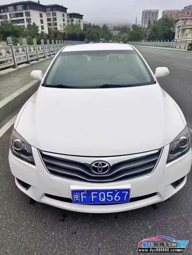 13年丰田凯美瑞轿车抵押车出售