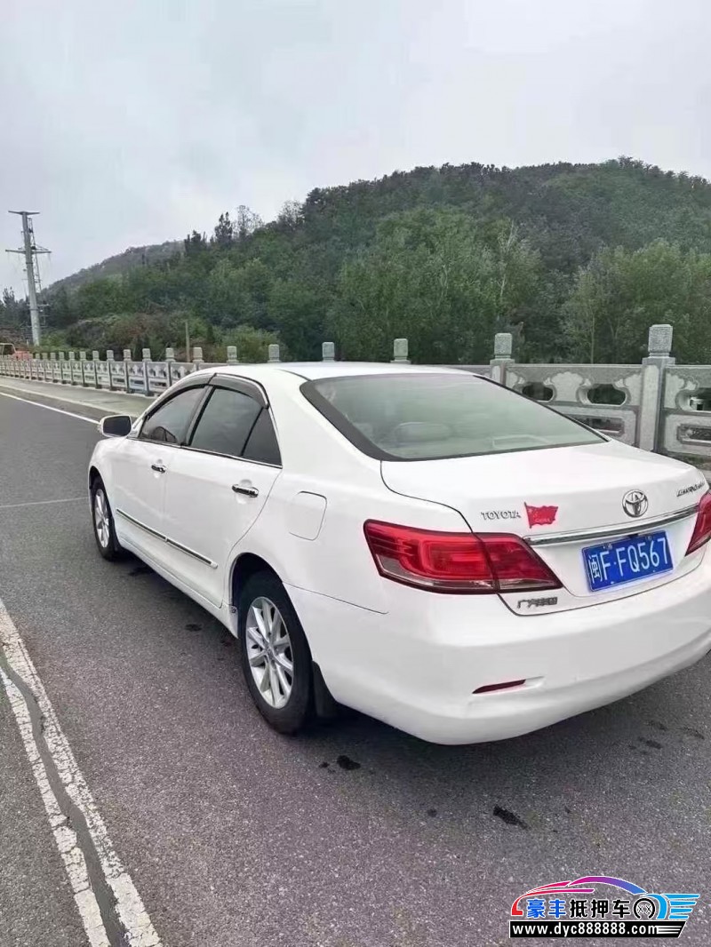 13年丰田凯美瑞轿车抵押车出售