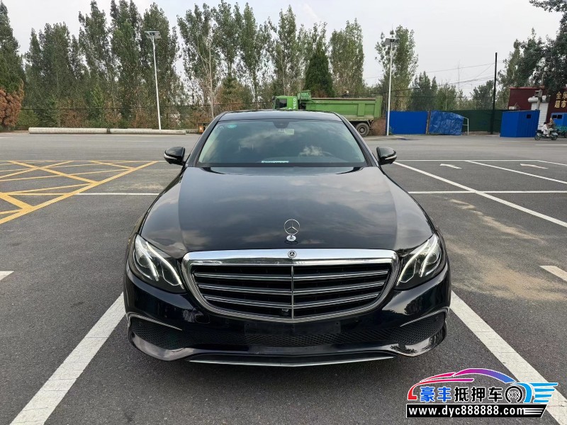 18年奔驰E轿车抵押车出售