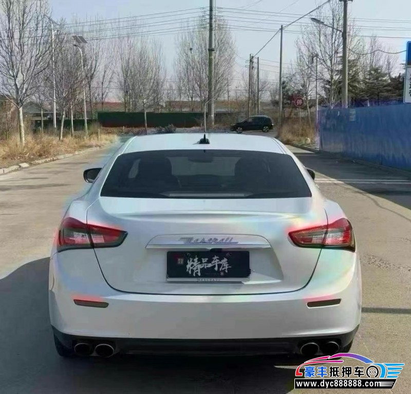 17年玛莎拉蒂Ghibli轿车抵押车出售