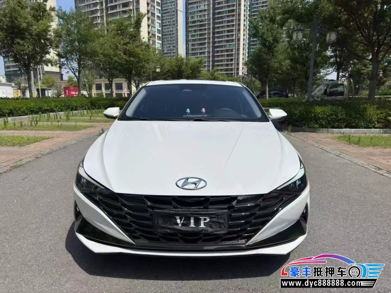 22年现代伊兰特轿车抵押车出售