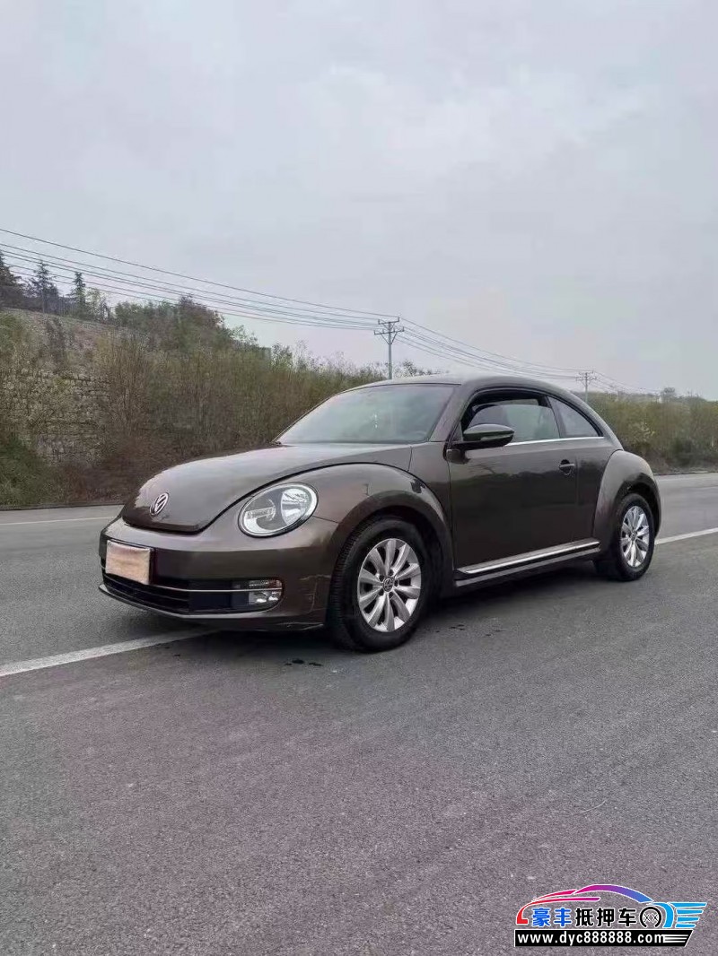 15年大众甲壳虫轿车抵押车出售