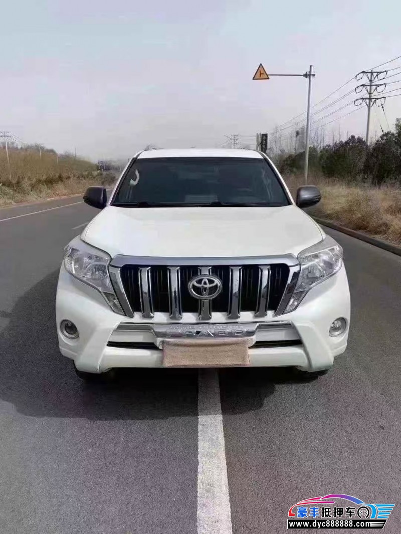 16年丰田普拉多（霸道）轿车抵押车出售