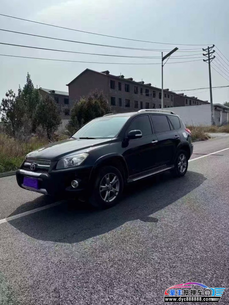 13年丰田RAV4轿车抵押车出售