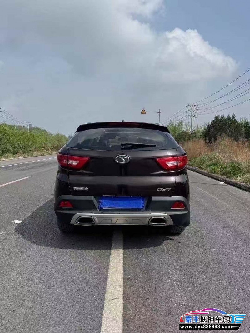 17年东南东南DX7轿车抵押车出售