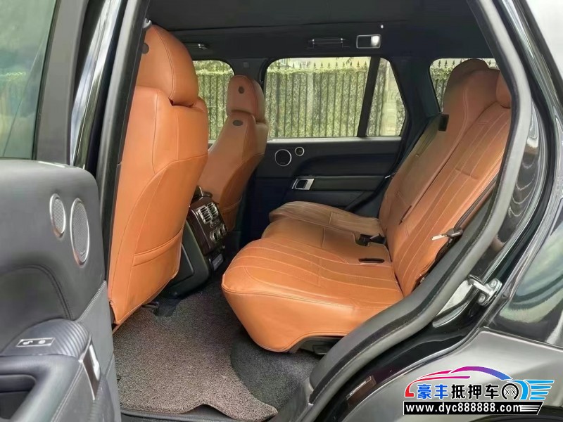 18年路虎揽胜行政轿车抵押车出售