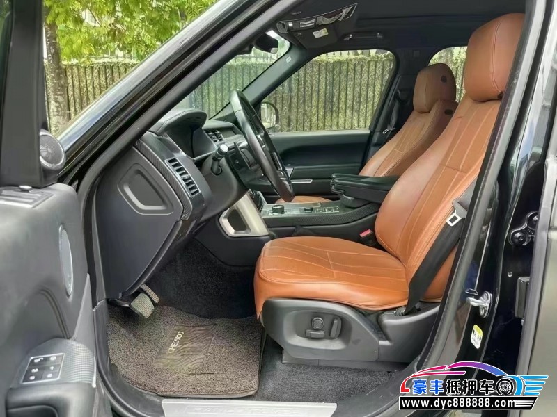 18年路虎揽胜行政轿车抵押车出售