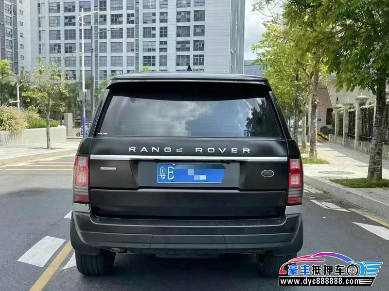 18年路虎揽胜行政轿车抵押车出售