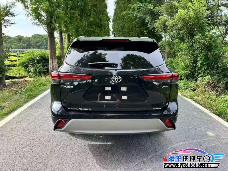 25年丰田汉兰达轿车抵押车出售