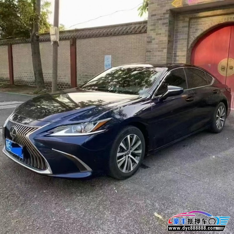 20年雷克萨斯ES轿车抵押车出售