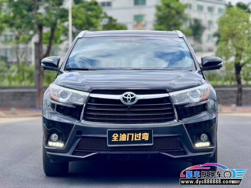 15年丰田汉兰达轿车抵押车出售