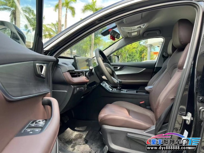 25年奇瑞瑞虎7轿车抵押车出售