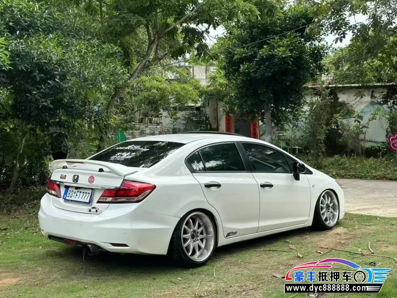 14年本田思域轿车抵押车出售