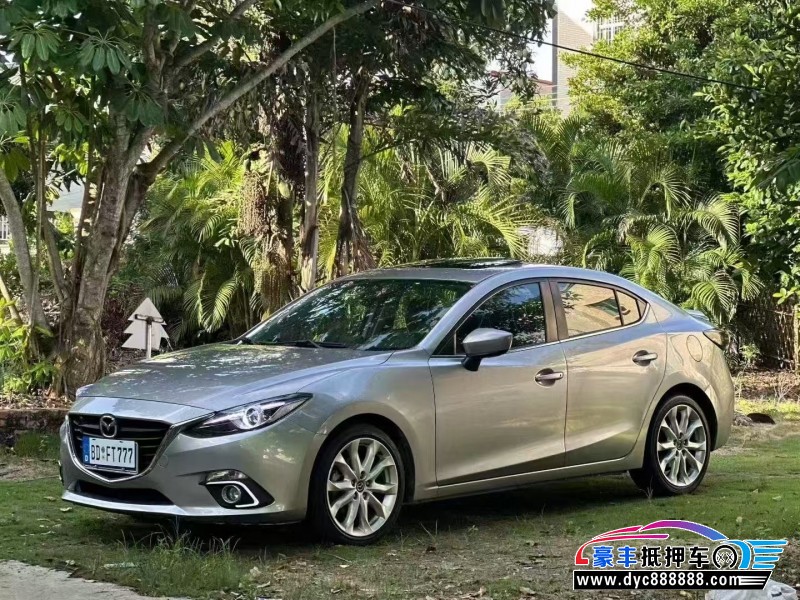 16年马自达昂克赛拉轿车抵押车出售