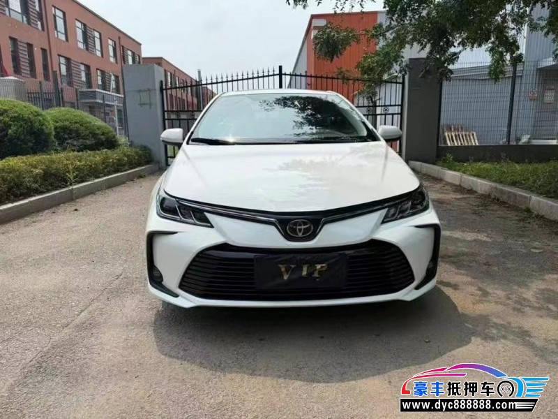 20年丰田卡罗拉轿车抵押车出售