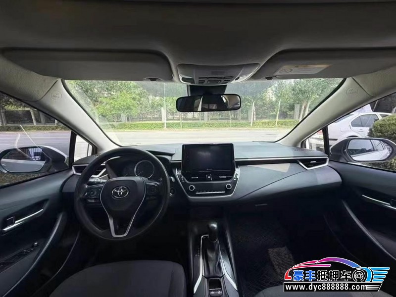 20年丰田卡罗拉轿车抵押车出售