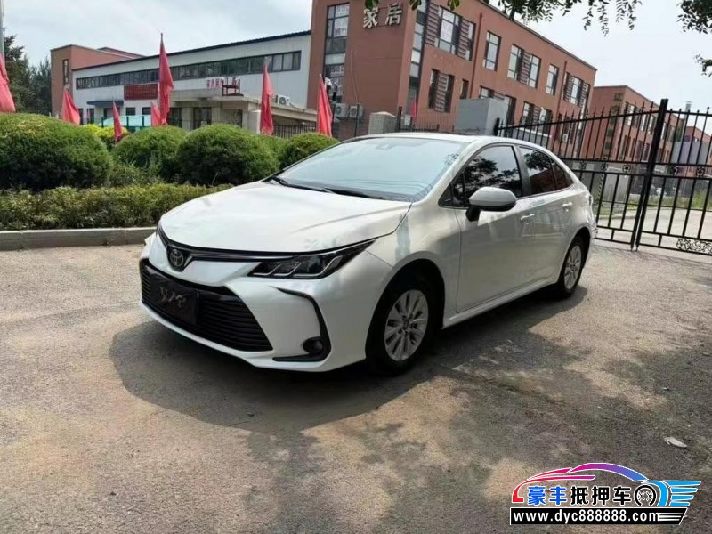 20年丰田卡罗拉轿车抵押车出售