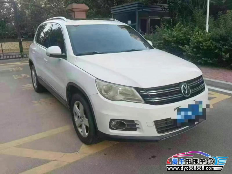 13年大众途观轿车抵押车出售