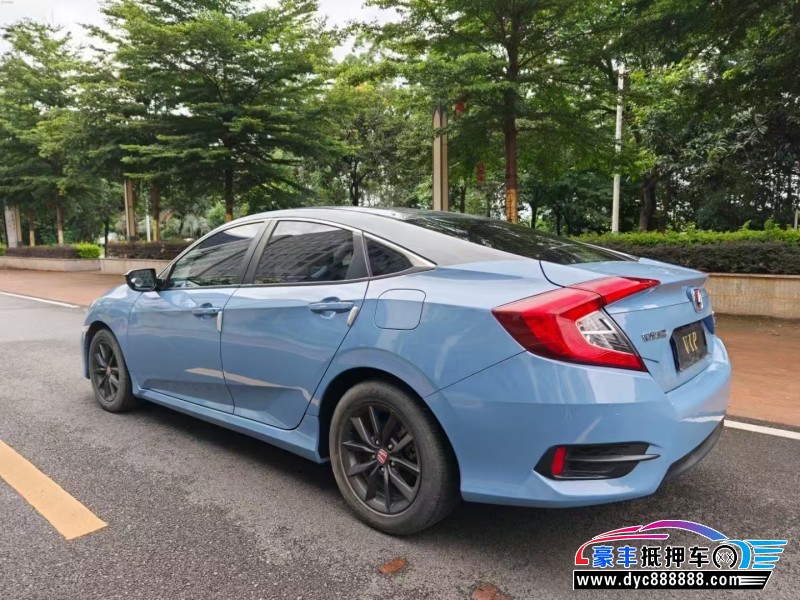 21年本田思域轿车抵押车出售