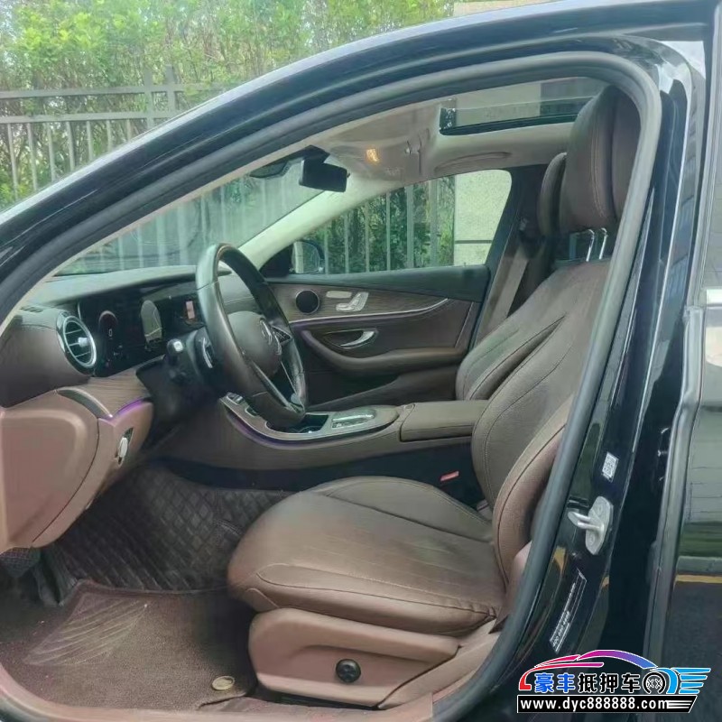 21年奔驰E轿车抵押车出售