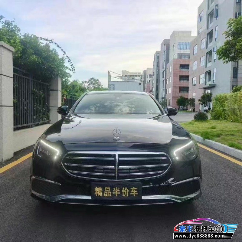 21年奔驰E轿车抵押车出售